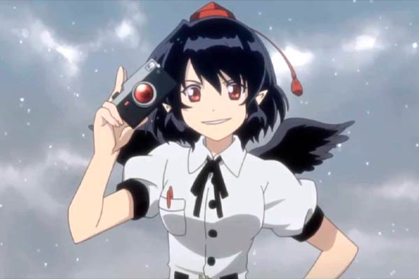 Aya Shameimaru in Gensou Mangekyou: The Memories of Phantasm