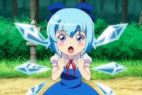 Cirno in Gensou Mangekyou: The Memories of Phantasm