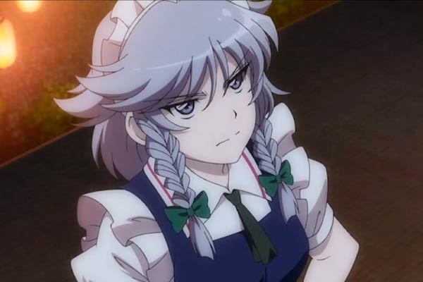 Sakuya Izayoi in Gensou Mangekyou: The Memories of Phantasm