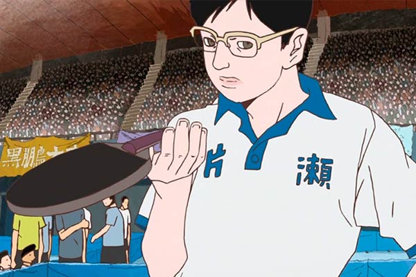 Makoto Tsukimoto in Ping Pong the Animation
