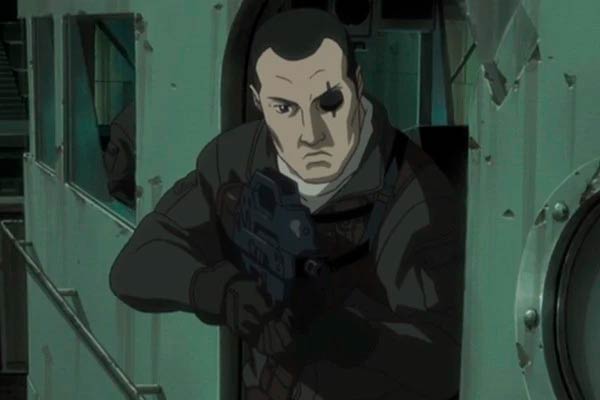 Saitou in Ghost in the Shell: Stand Alone Complex
