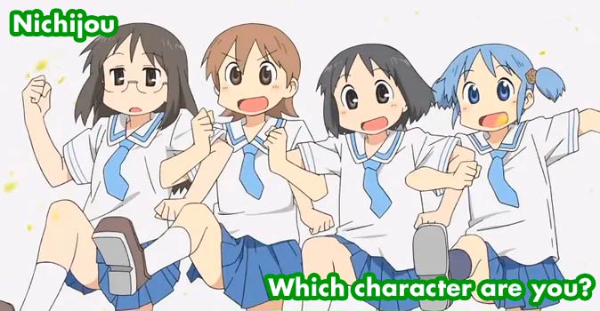 Bem-vindo ao questionário: Qual personagem de Nichijou você é?