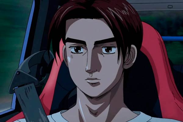 Takumi Fujiwara in Initial D