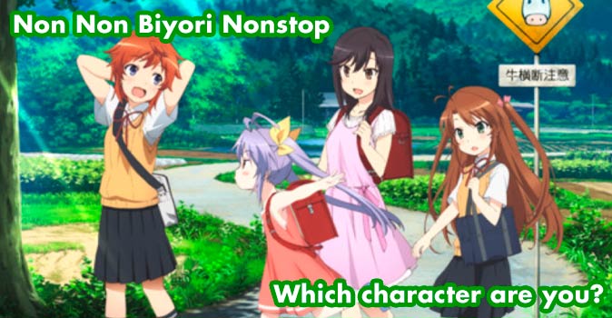 Bem-vindo ao questionário: Qual personagem de Non Non Biyori Nonstop você é?