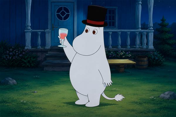 Moominpappa in Moomin