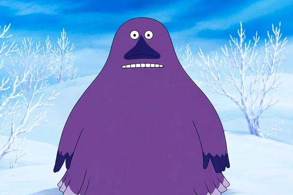 The Groke in Moomin