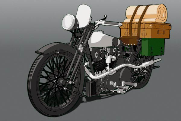 Hermes in Kino's Journey
