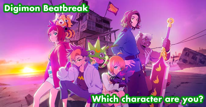 Welcome to Quiz: Which 'Digimon Beatbreak' Character Are You