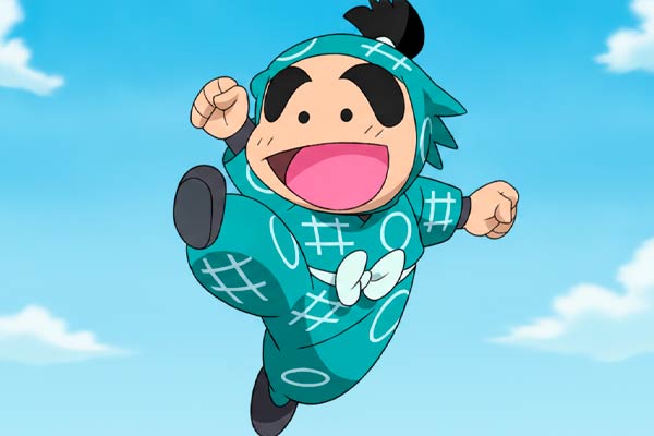 Shinbei Fukutomi in Ninjaboy Rantaro