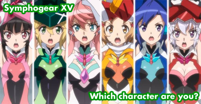 Welcome to Quiz: Which 'Symphogear XV' Character Are You
