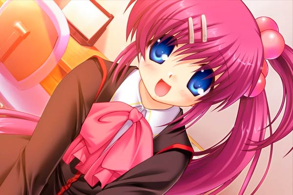 Haruka Saigusa em Little Busters! Refrain