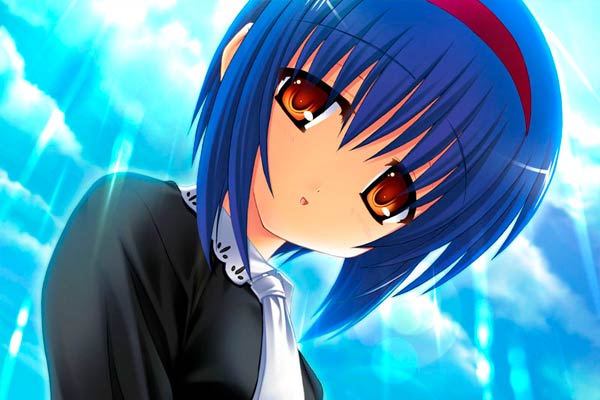 Mio Nishizono em Little Busters! Refrain