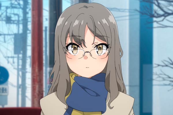 Rio Futaba in Rascal Does Not Dream of Santa Claus