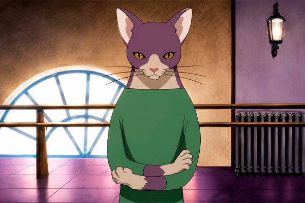 Neko-sensei in Princess Tutu
