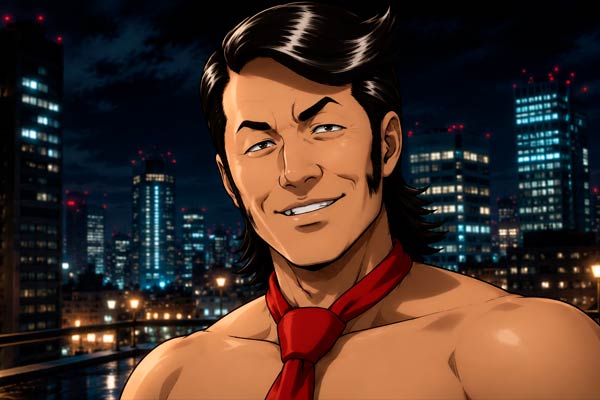 Jackal Tomioka in The Fable