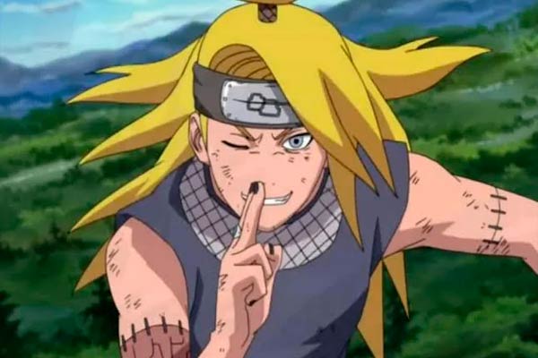 Deidara in Naruto: Shippuden