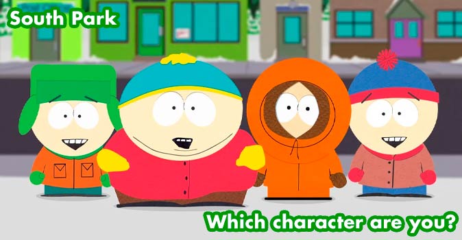 Welcome to Quiz: Which 'South Park' Character Are You