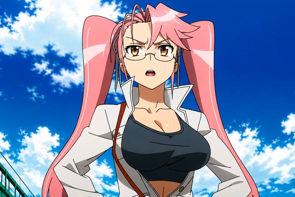Saya Takagi en Highschool of the Dead