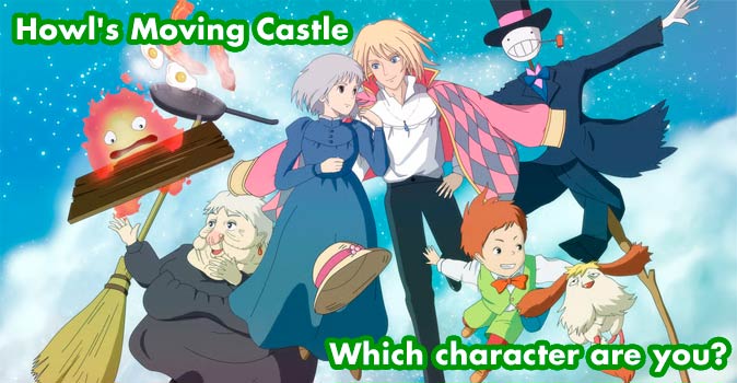 Welcome to Quiz: Which 'Howl's Moving Castle' Character Are You