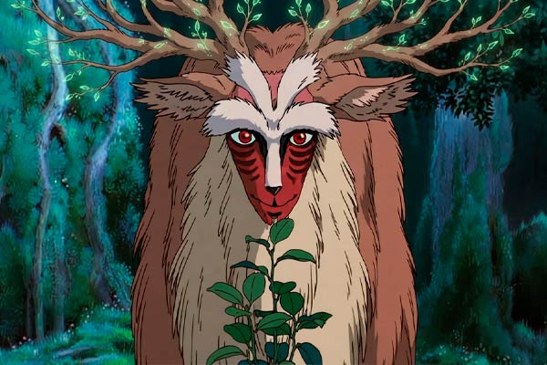 The Forest Spirit em Princess Mononoke