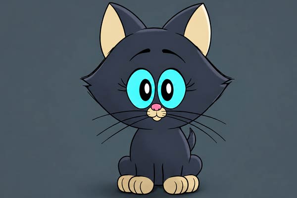 Kitten in Alley Cats