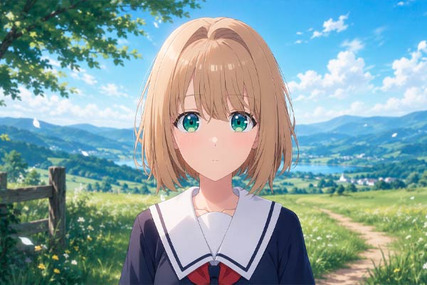 Sheena Totsuki in I Want to Love You Till Your Dying Day