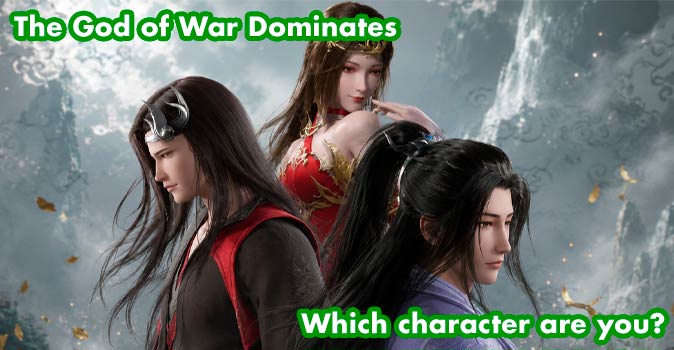 Welcome to Quiz: Which 'The God of War Dominates' Character Are You