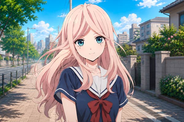 Mio Yorue in Young Ladies Don't Play Fighting Games