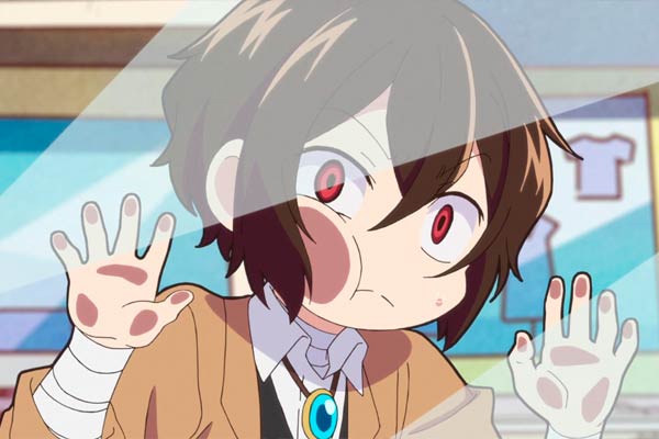 Osamu Dazai in Bungo Stray Dogs Wan!