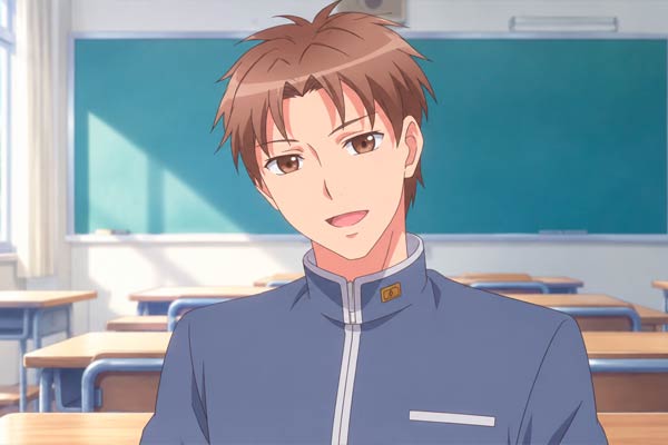 Tomoda in Monthly Girls' Nozaki-kun