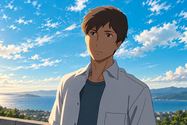 Matsumoto in The Garden of Words