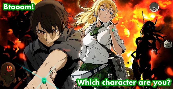 Welcome to Quiz: Which 'Btooom!' Character Are You
