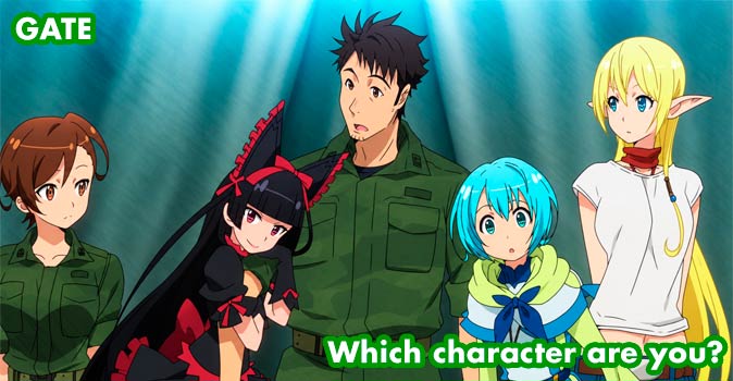 Welcome to Quiz: Which 'GATE' Character Are You